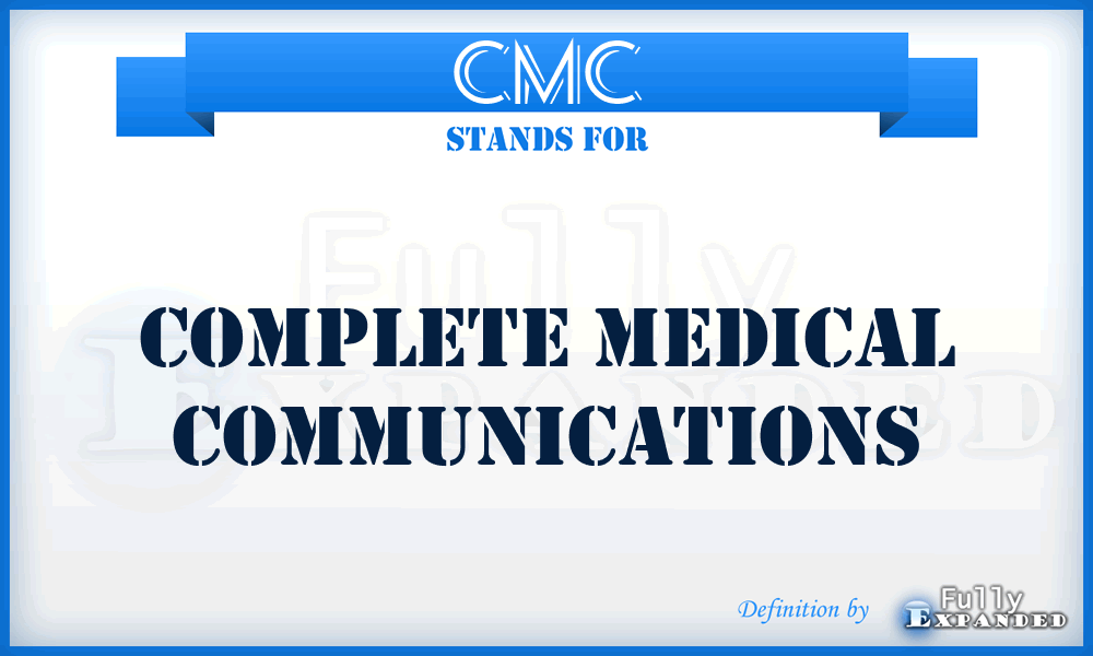 CMC - Complete Medical Communications