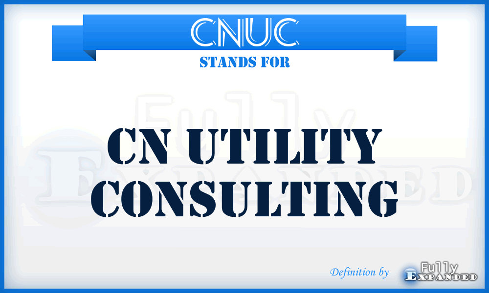 CNUC - CN Utility Consulting