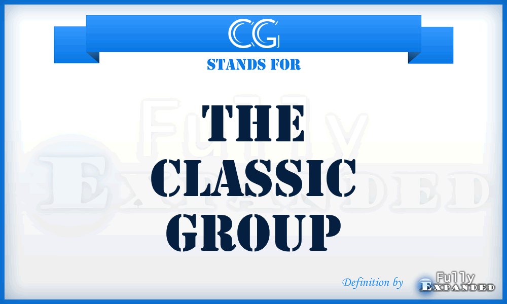 CG - The Classic Group