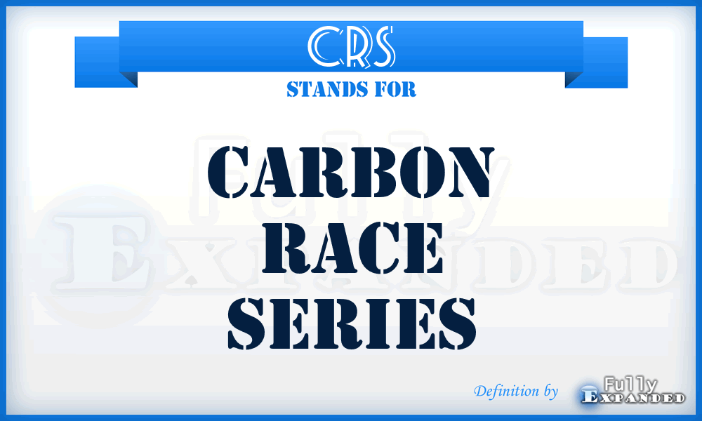 CRS - Carbon Race Series