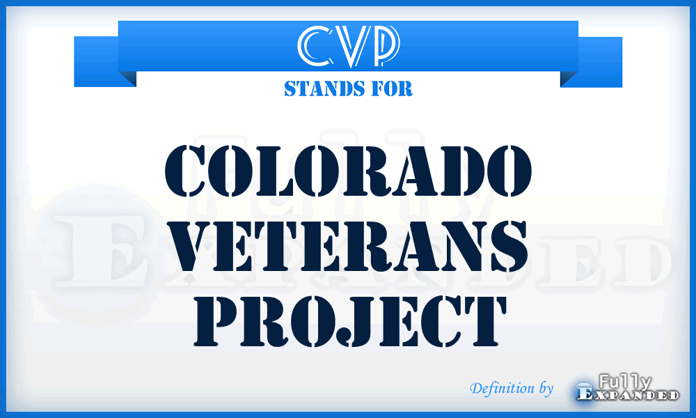 CVP - Colorado Veterans Project