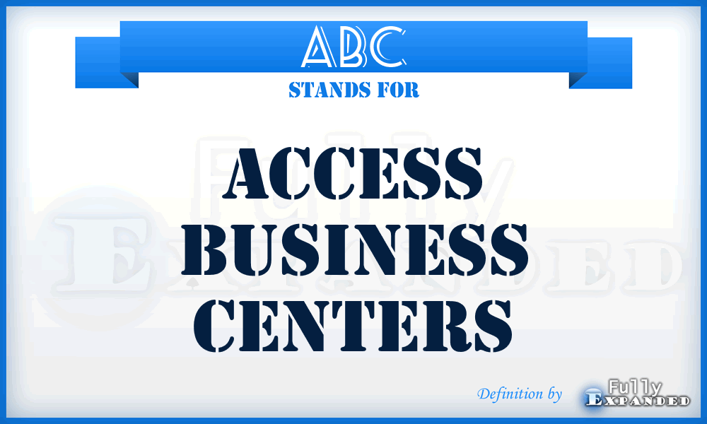 ABC - Access Business Centers