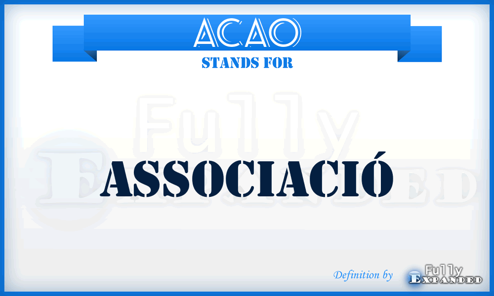 ACAO - Associació
