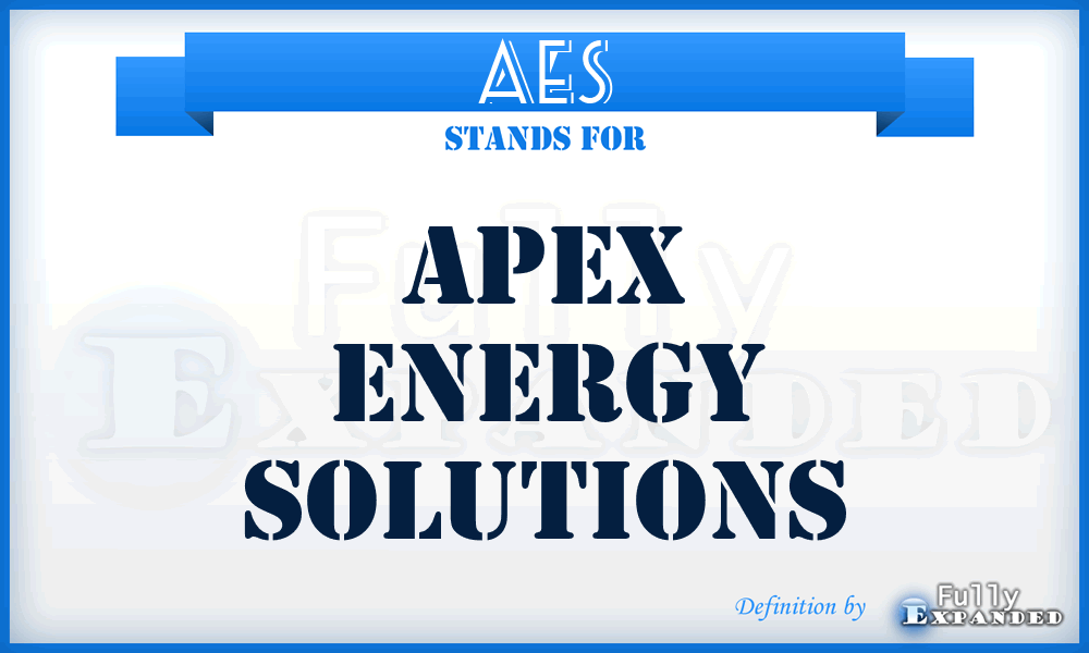 AES - Apex Energy Solutions