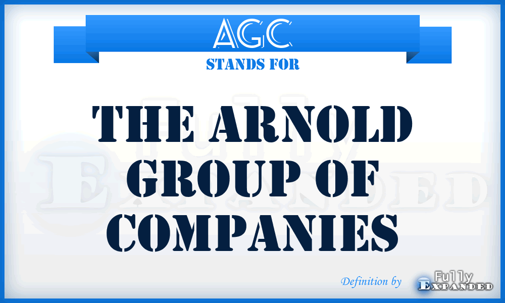 AGC - The Arnold Group of Companies