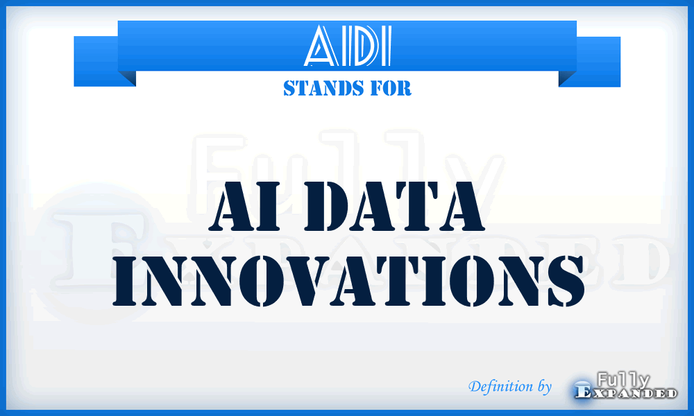 AIDI - AI Data Innovations