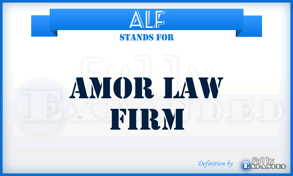 ALF - Amor Law Firm