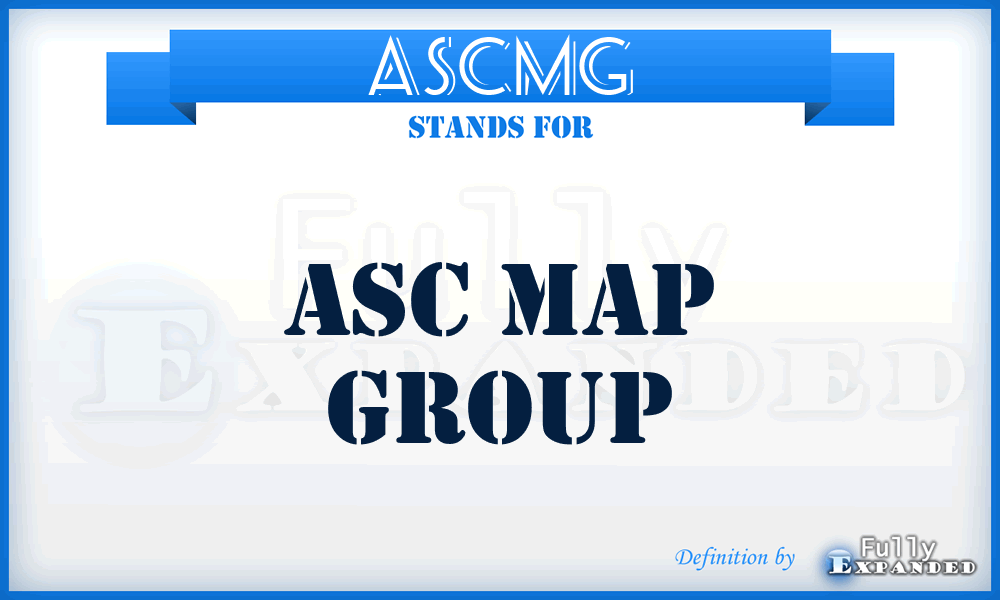 ASCMG - ASC Map Group