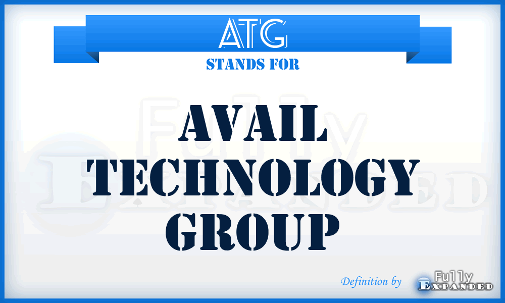 ATG - Avail Technology Group