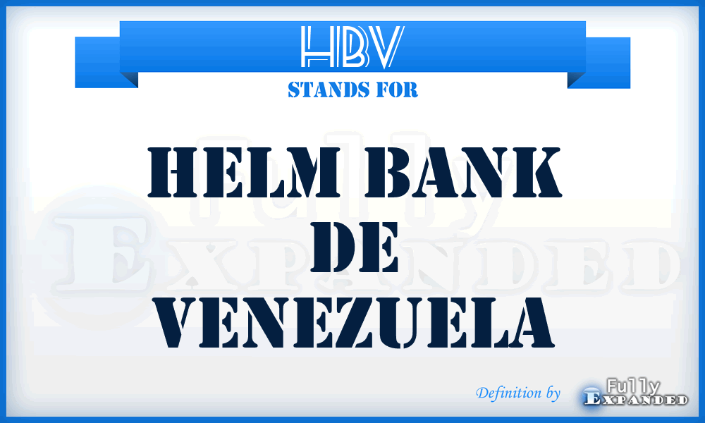 HBV - Helm Bank de Venezuela