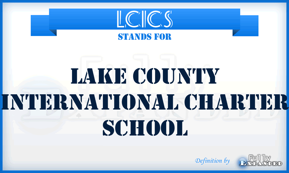LCICS - Lake County International Charter School