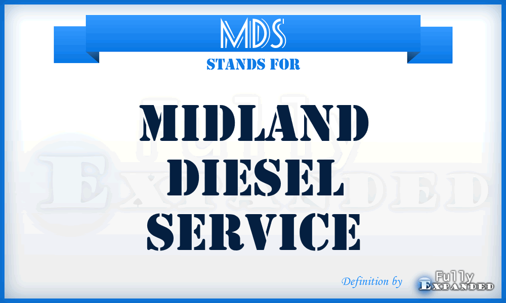 MDS - Midland Diesel Service