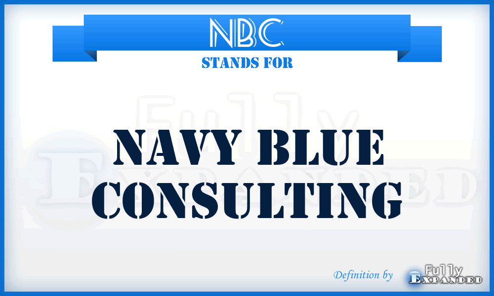 NBC - Navy Blue Consulting
