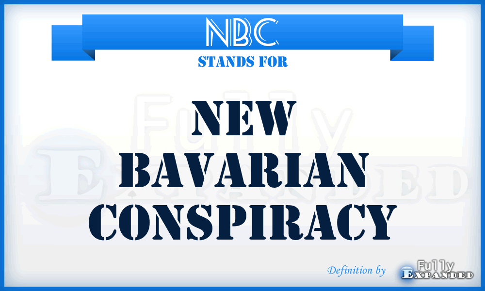 NBC - New Bavarian Conspiracy