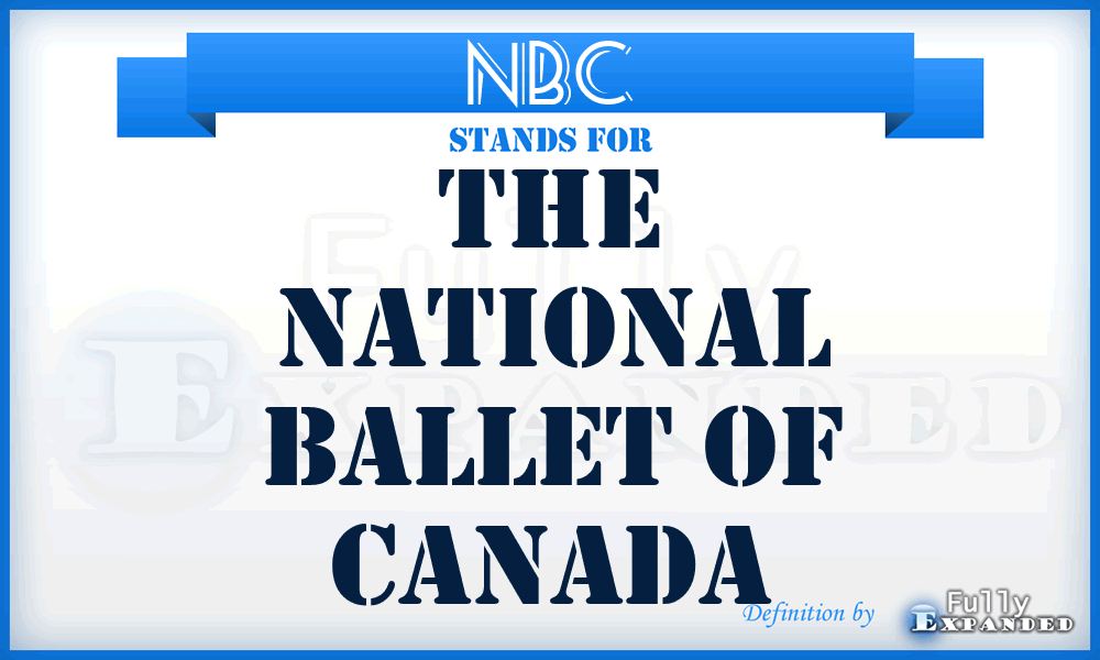 NBC - The National Ballet of Canada