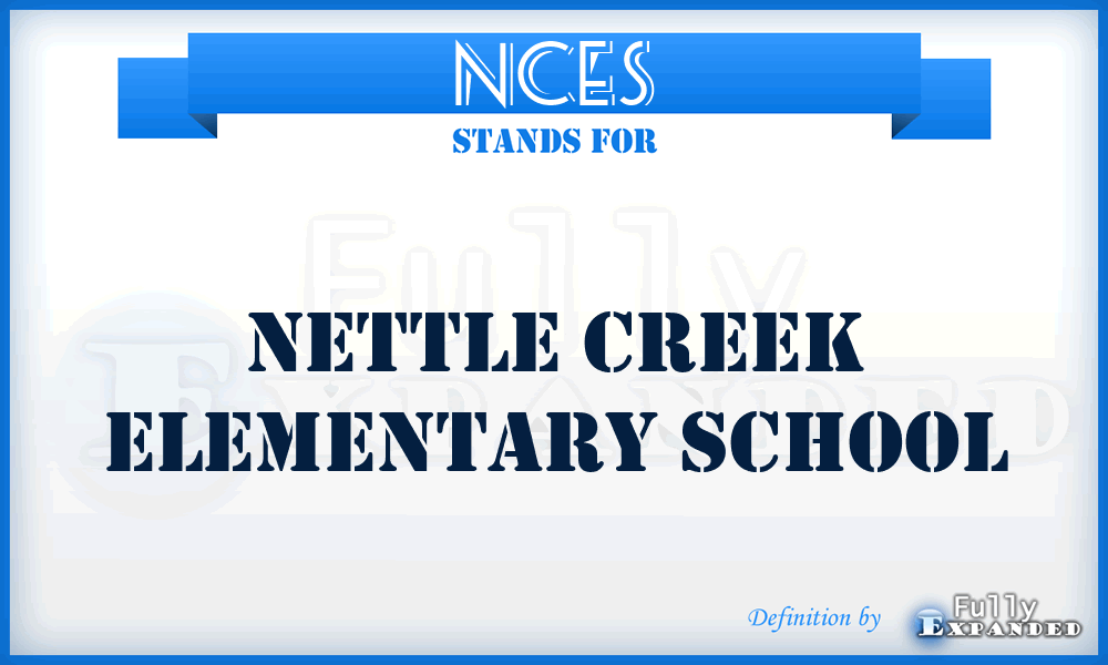 NCES - Nettle Creek Elementary School