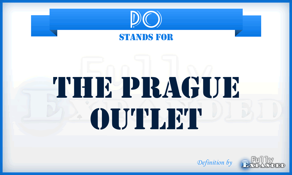 PO - The Prague Outlet