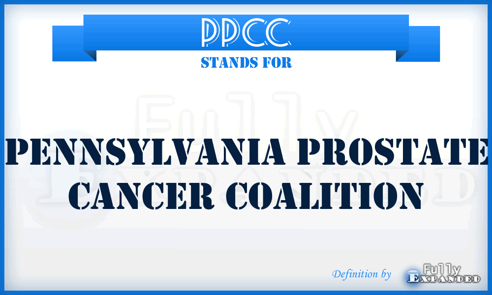 PPCC - Pennsylvania Prostate Cancer Coalition