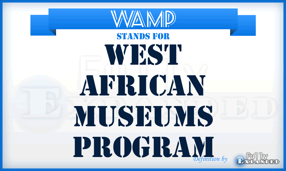 WAMP - West African Museums Program